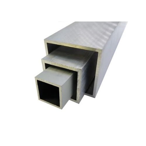 Tubo quadrato in alluminio 20x20x2-100x100x4mm Tubo quadrato AlMgSi0.5 0,2-2 metri Evek GmbH - 1