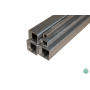 Tubo quadrato Tubo d'acciaio Profilo cavo Tubo quadrato d'acciaio da 20x20x2 a 80x80x3 Evek GmbH - 4