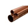 Tubo rame 3x0.5mm-54x1.5mm stelo 2.0090 Aisi C11000 riscaldamento acqua potabile 0.1-2 metri