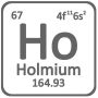 Holmium 99,9% elemento Ho 67 puro 99,99 Metalli rari 1gr-5kg