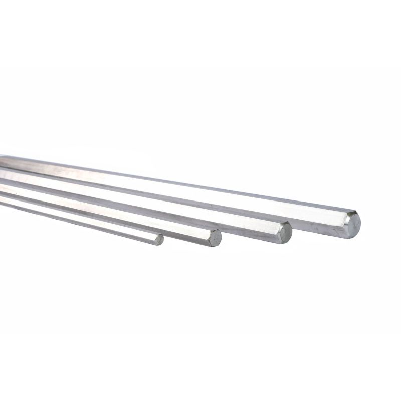 Acciaio inox esagonale SW 18mm-60mm 1.4305 stelo esagonale VA V2A 303 stelo esagonale