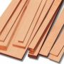 Strisce di lamiera di rame 2.0090 barra piatta 30x2mm-90x6mm strisce tagliate su misura