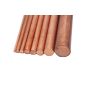 Asta di rame Ø2-50mm Cu-ETP Asta rotonda di rame CW004A (Cu-ETP - 2.0065) Materiale rotondo fino a 2 metri