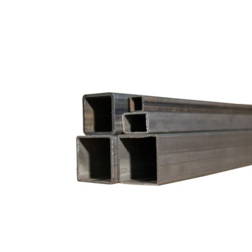 Tubo quadrato Tubo d'acciaio Profilo cavo Tubo quadrato d'acciaio da 20x20x2 a 80x80x3