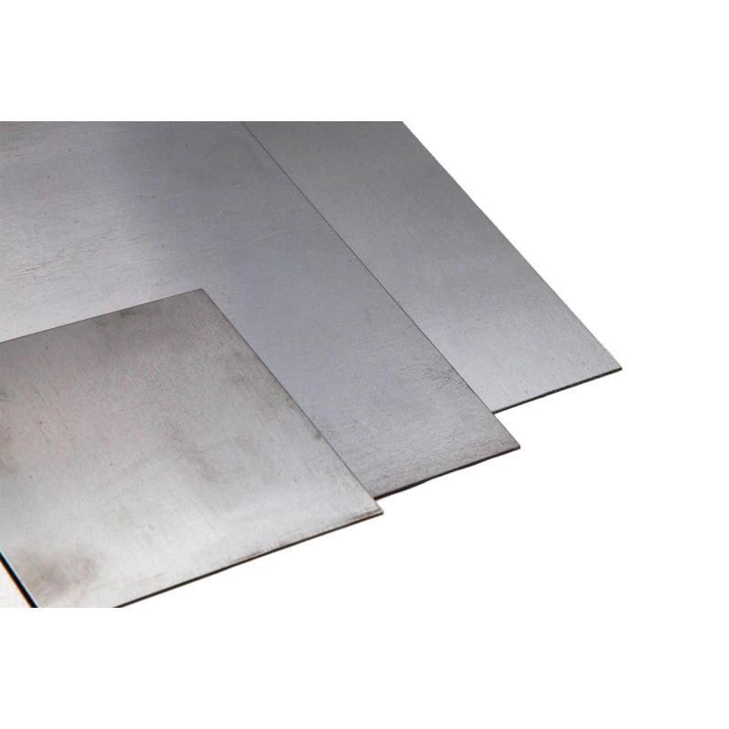 Foglio di zirconio 0,5-3 mm piastre Zr 99,9% metallo tagliato a misura 100-1000 mm