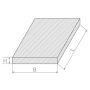 Invar ® 36 Foglio di lega 1-3mm 1.3912 tagliato a misura K93600 100-1000mm