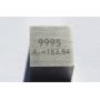 Cubo di tungsteno W metal 10x10mm lucidato cubo di purezza 99,95%