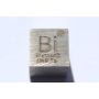 Cubo di bismuto bimetallico 10x10mm lucidato con purezza del 99,99%.