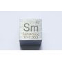Cubo di samario Sm 10x10mm lucidato di purezza 99,95%