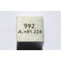 Cubo di zirconio Zr metal 10x10mm lucidato cubo di purezza 99,2%