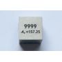 Cubo di gadolinio Gd metal 10x10mm lucidato cubo di purezza 99,99%
