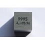 Cubo di metallo molibdeno Mo 10x10mm lucidato purezza 99,95% cubo