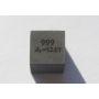 Cubo di carbonio C in metallo 10x10mm lucidato cubo di purezza 99,9%