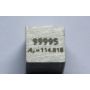 Cubo di metallo lucidato 10x10mm cubo di purezza