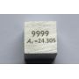 Cubo di metallo lucidato 10x10mm cubo di purezza
