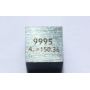 Cubo di metallo lucidato 10x10mm cubo di purezza