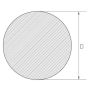 Inconel® 617 Barra in lega 19,304-152,908mm 2,4663 Barra tonda N06617 Materiale tondo