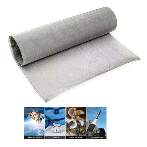 Maglia in acciaio inox 300-400Mesh Rete metallica 1.4404 V4A 316 L X2CrNiMo17-12-2