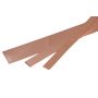 Nastri di lamiera di rame 2.0090 Barra piatta 0,5x20mm-6x90mm Nastri tagliati a misura 0,5-1 metro